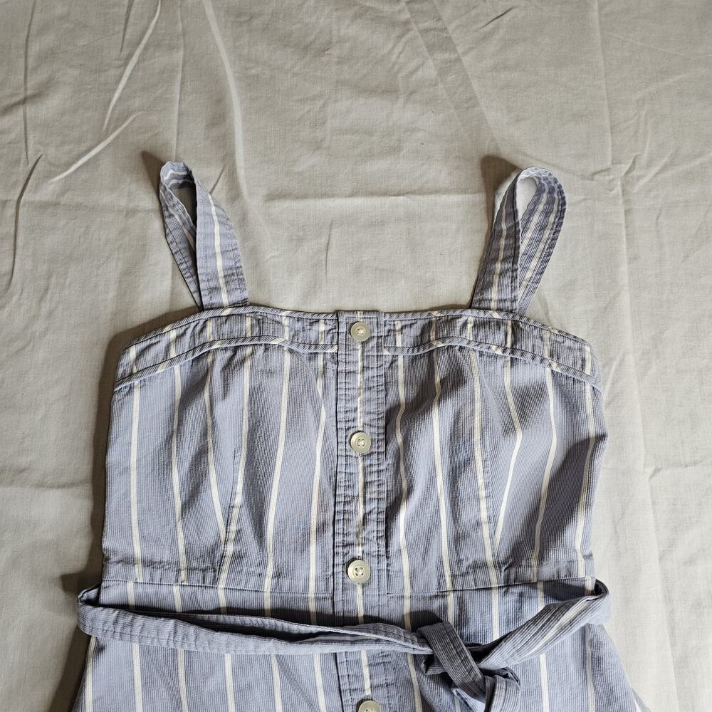 Everlane Women's the picnic Dress Stripped Coastal Summer Festival size 2 - Picture 5 of 12